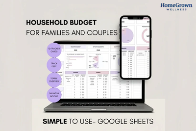 2026 Budgeting Template for Excel & Google Sheets (ALL currencies)
