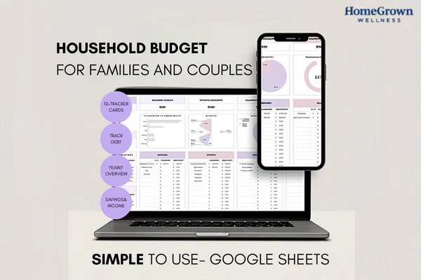 2026 Budgeting Template for Excel & Google Sheets (ALL currencies)